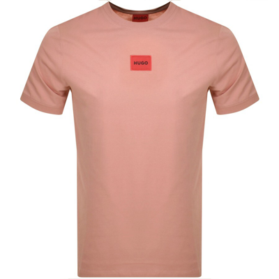 Shop Hugo Diragolino212 T Shirt Pink