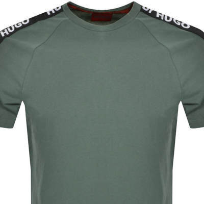 Shop Hugo Sporty Logot Shirt Green