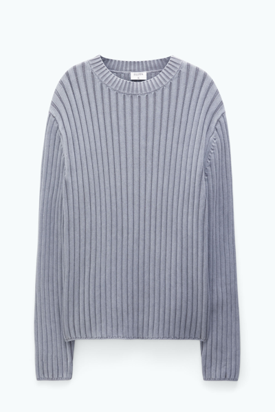 Shop Filippa K Rib Sweater In Grey