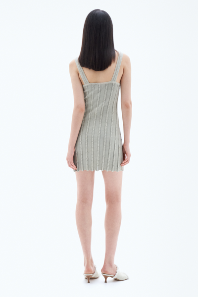 Filippa K Knitted Strap Dress In Beige