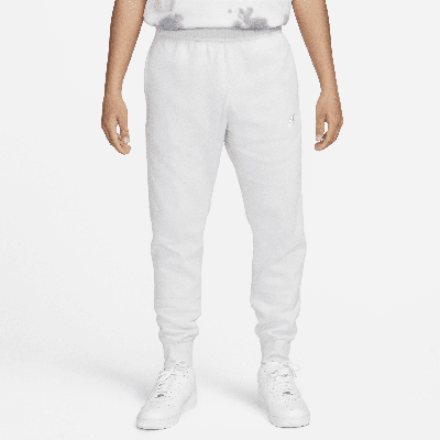 Shop Nike Men's  Sportswear Club Fleece Jogger Pants In Grey