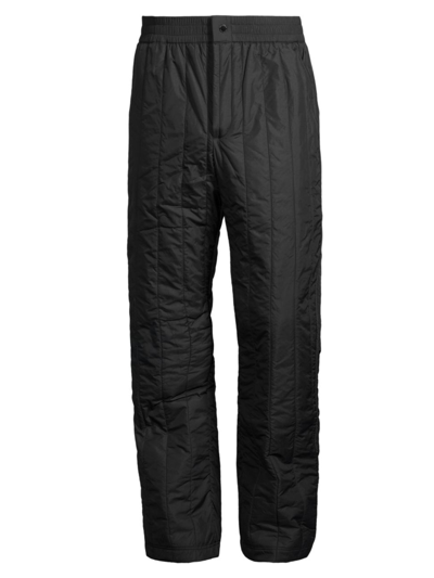 Shop Canada Goose Men's Carlyle Quilted Pants In Black