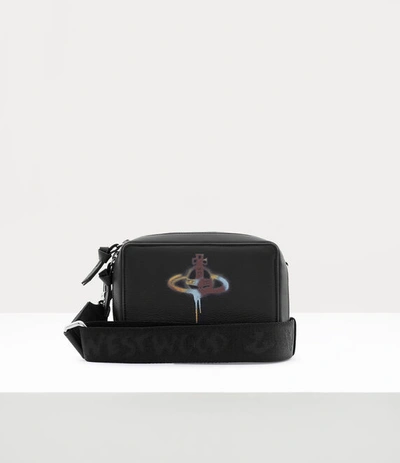 Shop Vivienne Westwood Melih Camera Bag In Black-multi