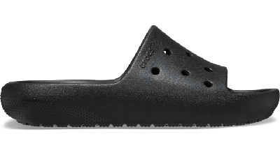Shop Crocs Kids' Classic Slide 2.0 In Black