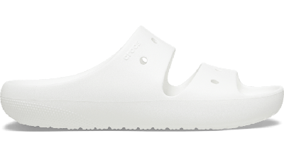 Shop Crocs Classic Sandal 2.0 In White