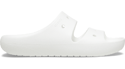 Crocs Classic V2 Water Resistant Sandal In White