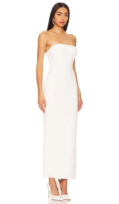 The New Arrivals By Ilkyaz Ozel Elea Dress In White