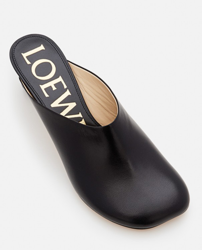 Shop Loewe Black 45mm Heel Pumps