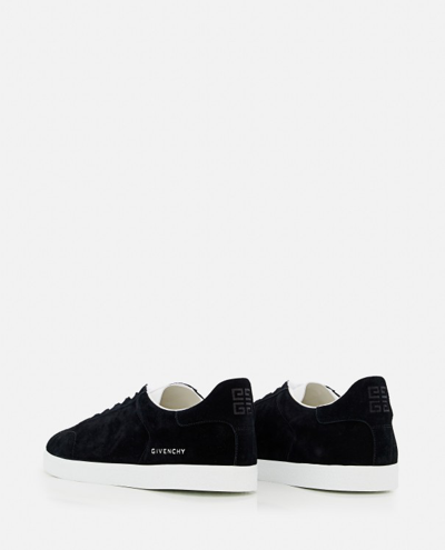 Shop Givenchy Town Low Top Sneakers In Black