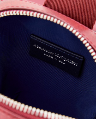 Alexander Mcqueen Leather Iphone Case In Multicolor