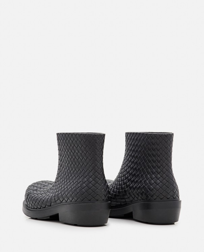 Shop Bottega Veneta Fireman Ankle Boots In Black