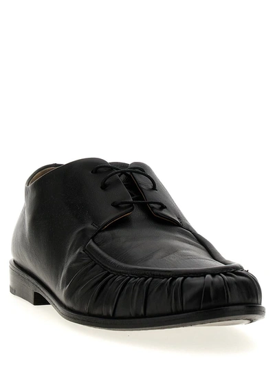 Shop Marsèll 'mocassino' Lace Up Shoes In Black