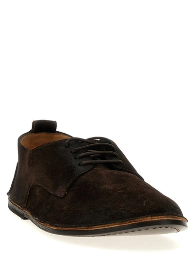 Shop Marsèll 'strasacco' Lace Up Shoes In Brown
