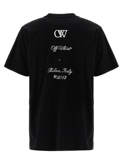 Shop Off-white '23' T-shirt In Black
