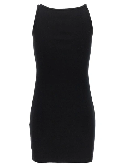 Shop Off-white 'off Stamp' Dress In Black
