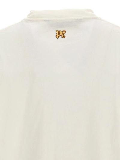 Shop Palm Angels 'foggy Pa' T-shirt In White