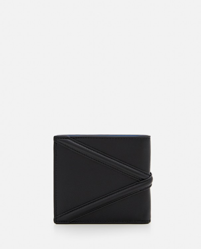 Shop Alexander Mcqueen Leather Wallet In Black