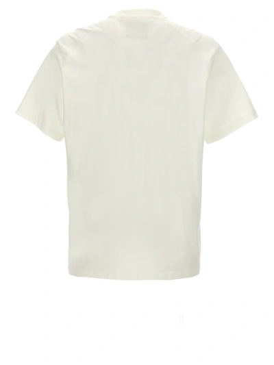 Shop Y-3 Adidas 'gfx' T-shirt In White