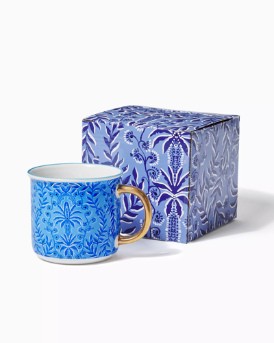 Shop Lilly Pulitzer Ceramic Mug In Abaco Blue Have It Both Rays