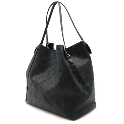 Pre-owned Louis Vuitton Blossom Black Leather Tote Bag ()