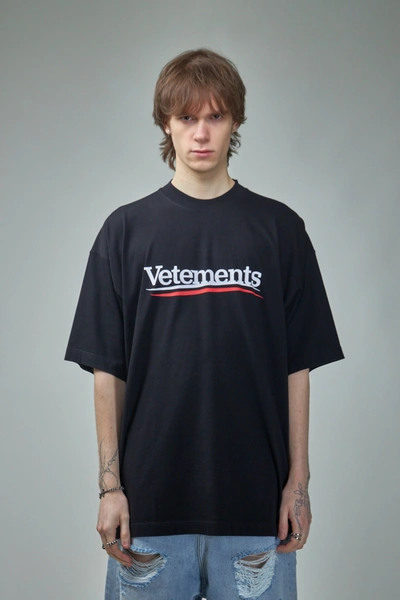 Shop Vetements Campaign Logo T-shirt