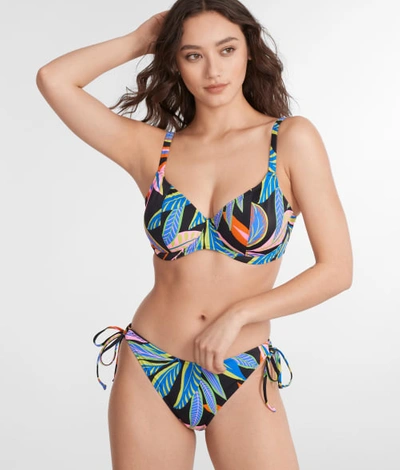 Shop Freya Desert Disco Plunge Bikini Top In Multi