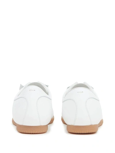 Shop Maison Margiela Sneakers With Inserts In White