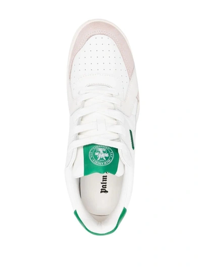 Shop Palm Angels Palm University Sneakers In White