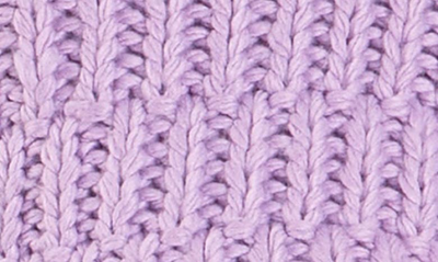 English Factory Chunky Cap Sleeve Sweater In Lilac
