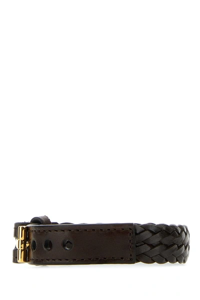 Shop Tom Ford Bracelets In Darkbrown
