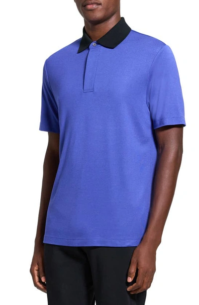 Shop Theory Kayser Anemone Milano Polo In Lupine