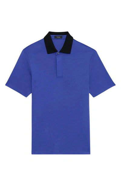 Shop Theory Kayser Anemone Milano Polo In Lupine