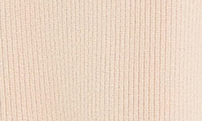 English Factory Rib Elbow Sleeve Sweater In Beige