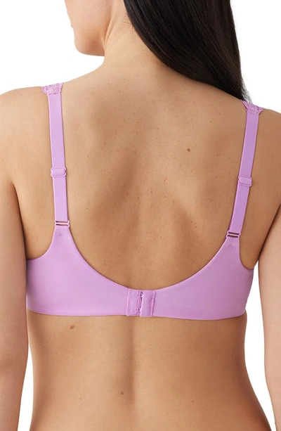 Shop Wacoal Softly Styled Underwire Bra In Phalaenopsis