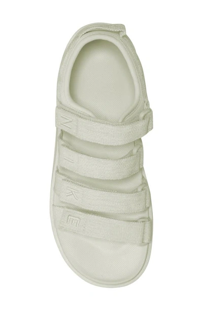 Shop Nike Icon Classic Platform Sandal In Sea Glass/ Sea Glass