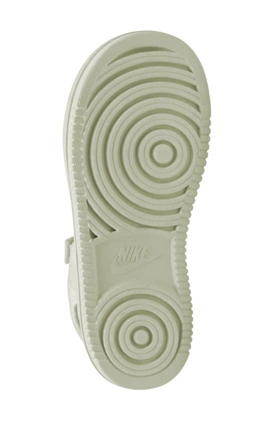 Shop Nike Icon Classic Platform Sandal In Sea Glass/ Sea Glass