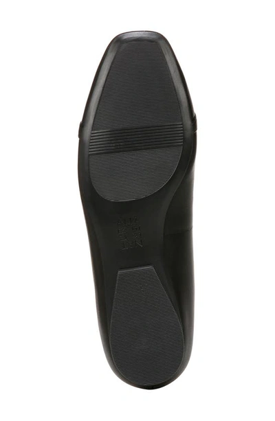 Shop Naturalizer Skimmer Flat In Black Leather