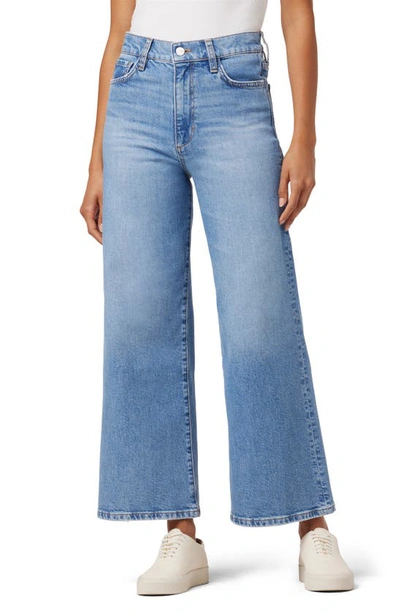 Shop Joe's The Mia High Waist Ankle Wide Leg Jeans In Significant