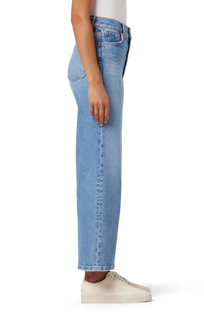 Shop Joe's The Mia High Waist Ankle Wide Leg Jeans In Significant