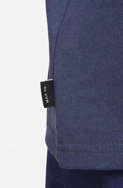 Shop Nike Sportswear Premium Essentials Long Sleeve T-shirt In Thunder Blue