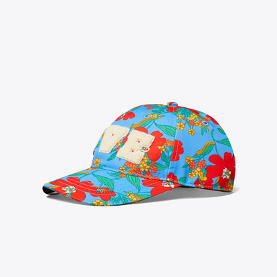 Shop Tory Sport Tory Burch Printed Love Cap In Wild Flower