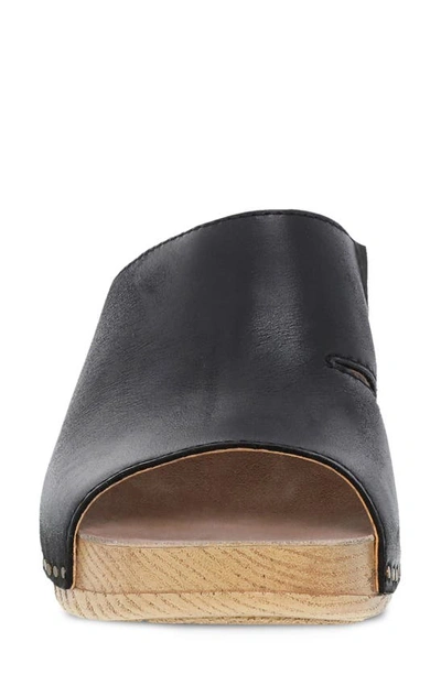 Shop Dansko Tandi Slide Sandal In Black