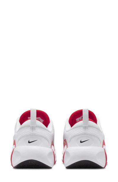 Shop Nike Kidfinity Sneaker In White/ Black/ Red/ Tart