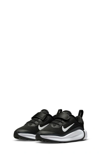 Nike Kidfinity Sneaker In Black/ White/ Anthracite/ Turq