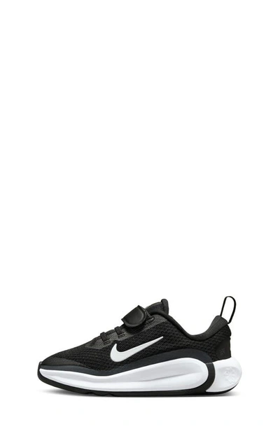 Nike Kidfinity Sneaker In Black/ White/ Anthracite/ Turq