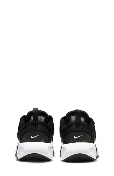 Nike Kidfinity Sneaker In Black/ White/ Anthracite/ Turq