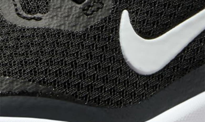 Shop Nike Kidfinity Sneaker In Black/ White/ Anthracite/ Turq