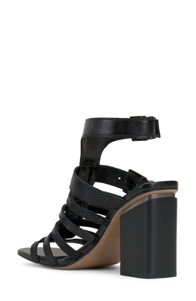 Shop Vince Camuto Hicheny Ankle Strap Sandal In Black