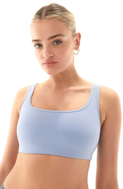 Shop P.e Nation Amplify Sports Bra In Lavender Lustre