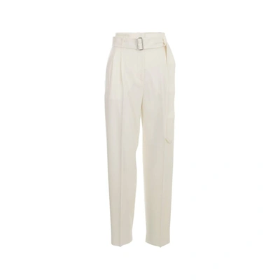 Shop Max Mara Carabo Pants In White